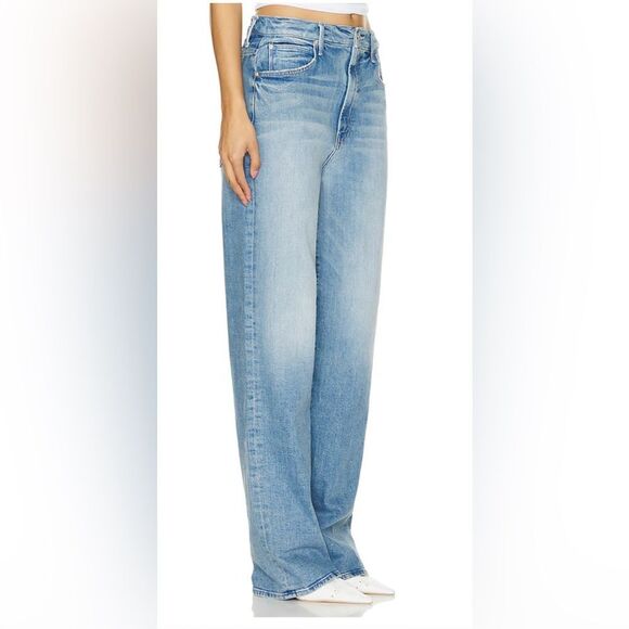 Mother Superior The Spitfire Sneak Wide Leg Baggy Jeans 33 NWT - Picture 3 of 16